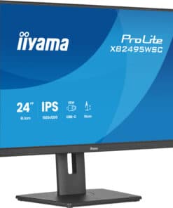 iiyama ProLite XB2495WSC-B1 computer monitor 61,2 cm (24.1") 1920 x 1200 Pixels WUXGA LED Zwart - Afbeelding 3