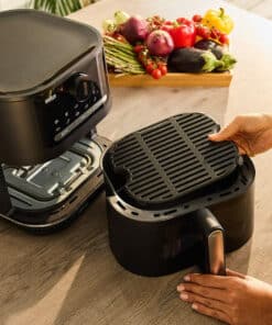 Braun HF 5075 Enkel Vrijstaand 2000 W Heteluchtfriteuse Zwart, Grijs - Afbeelding 4