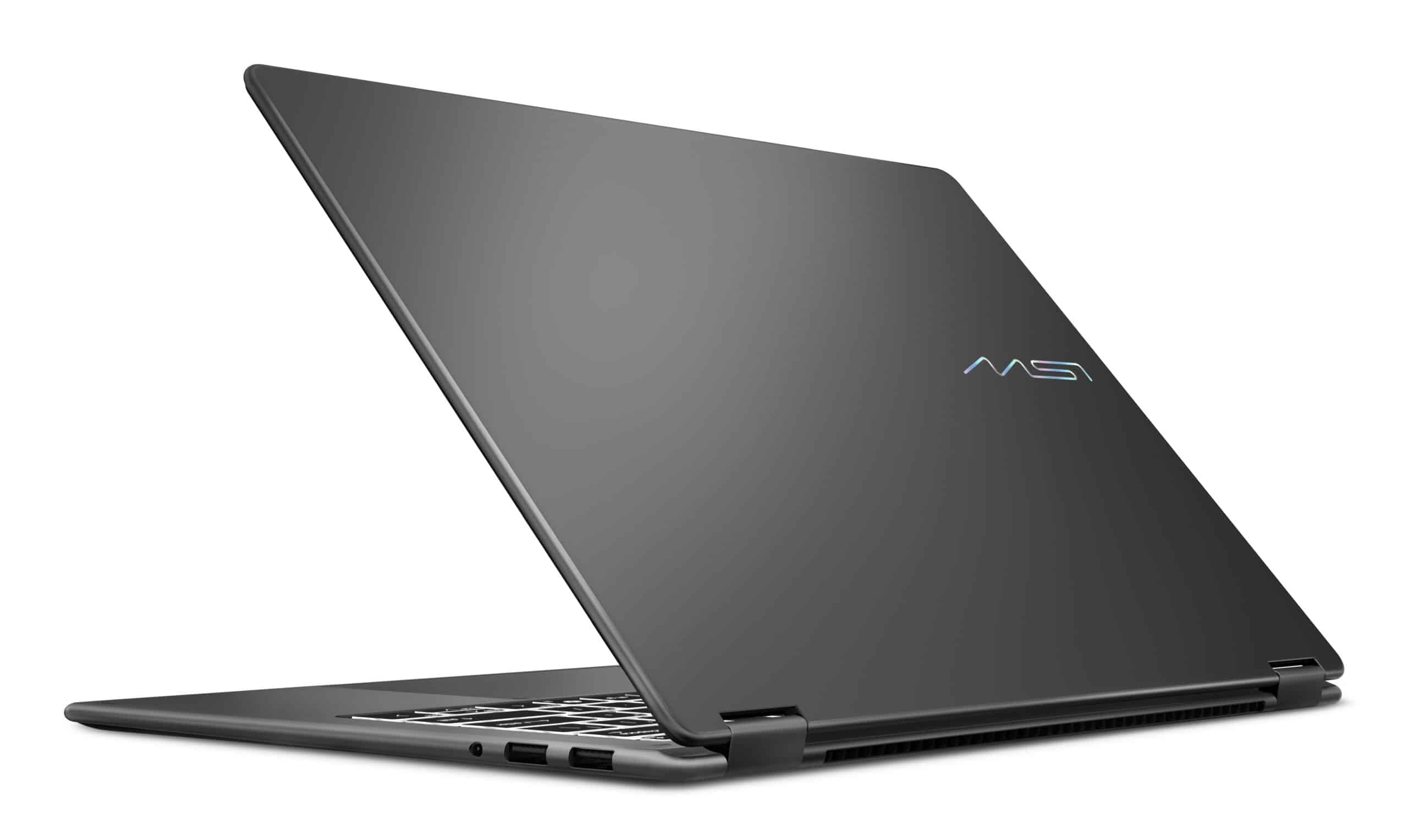 MSI Prestige 14 FLIP AI+ D3MTG-050BE Copilot+ PC Intel Core Ultra 9 386H Hybride (2-in-1) 35,6 cm (14") Touchscreen Full HD+ 32 GB LPDDR5x-SDRAM 2 TB SSD Wi-Fi 7 (802.11be) Windows 11 Pro Grijs Laptop - Afbeelding 6