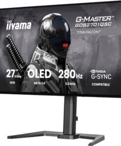 iiyama G-MASTER GOB2701QSC-B1 computer monitor 68,6 cm (27") 2560 x 1440 Pixels 2K Ultra HD OLED Zwart - Afbeelding 5