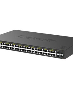D-Link DGS-1250-52XP Managed L2+/L3 Gigabit Ethernet (10/100/1000) Power over Ethernet (PoE) Desktop Zwart - Afbeelding 3