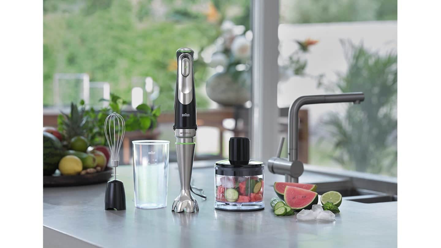 Braun MultiQuick 9 MQ 9135XI 0,6 l Staafmixer 1200 W Zwart, Roestvrijstaal Blender - Afbeelding 4