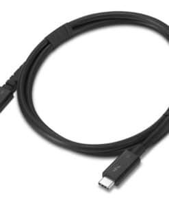 Lenovo 4X91U94411 Thunderbolt-kabel 1 m 80 Gbit/s Zwart
