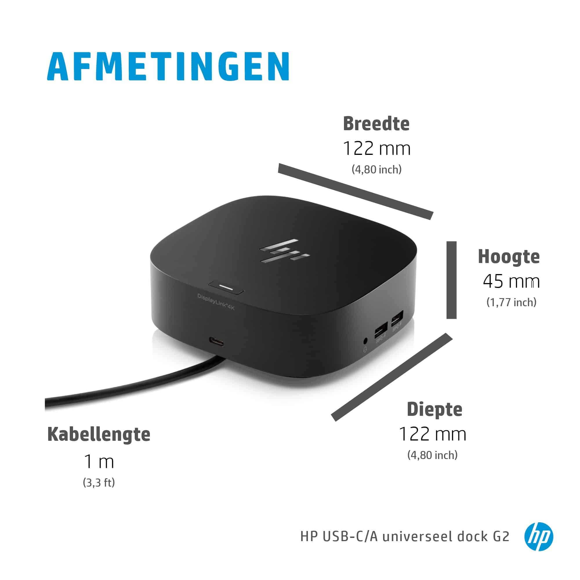 HP USB-C dock G5 - Afbeelding 4