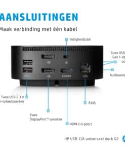 HP USB-C dock G5 - Afbeelding 5