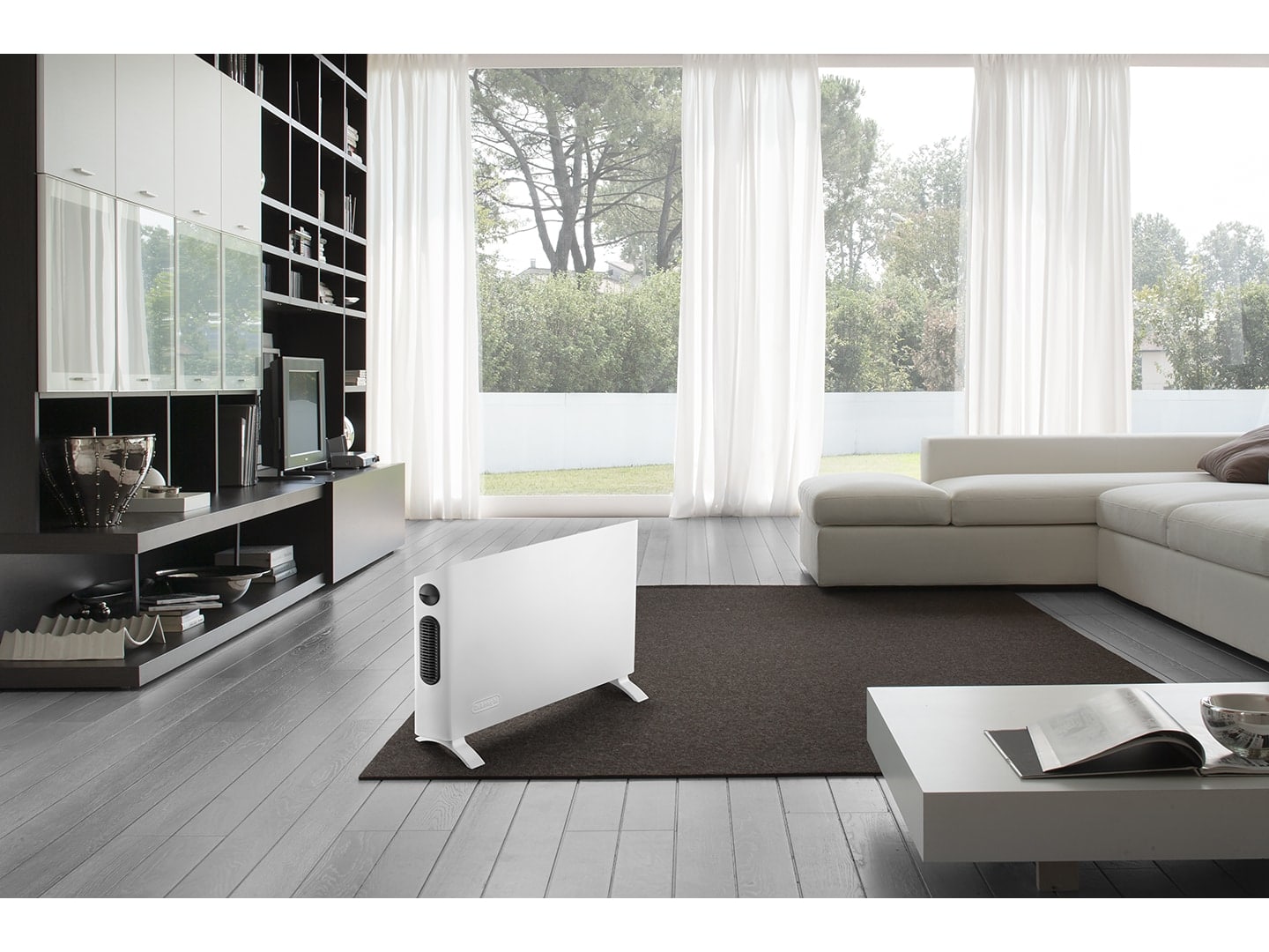 De’Longhi HSX4320E electrische verwarming Binnen Zwart, Wit 2000 W Convector elektrisch verwarmingstoestel - Afbeelding 4