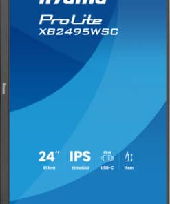iiyama ProLite XB2495WSC-B1 computer monitor 61,2 cm (24.1") 1920 x 1200 Pixels WUXGA LED Zwart - Afbeelding 2