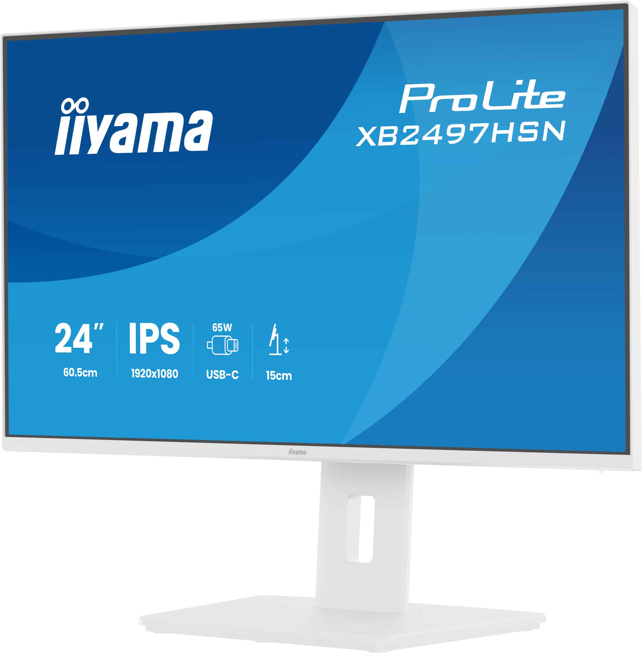 iiyama ProLite XB2497HSN-W1 computer monitor 60,5 cm (23.8") 1920 x 1080 Pixels Full HD LED Wit - Afbeelding 5