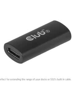 CLUB3D USB-C-vrouwelijke adapter 40G 240 W 8K 60 Hz - Afbeelding 4