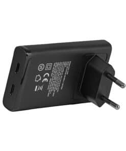 CLUB3D Slanke oplader met twee USB-C-poorten, 65 W, GaN, PD 3.1, PPS - Afbeelding 7