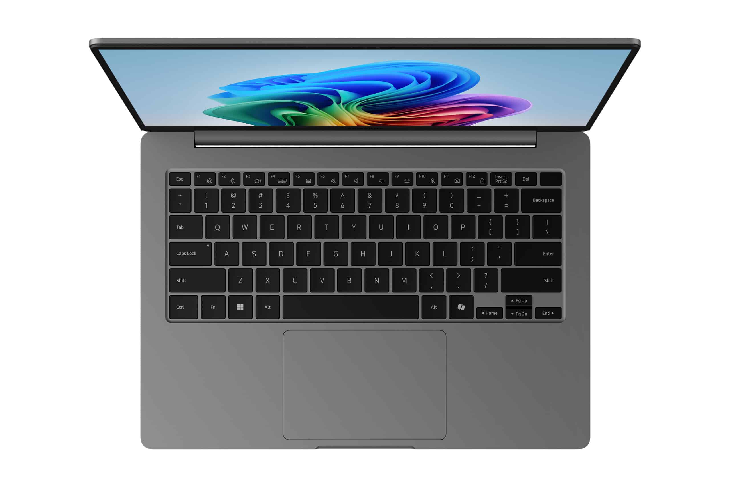 Samsung Galaxy Book6 14" W11Pro U7 32GB 512GB EE Gray Copilot+ PC Intel Core Ultra 7 355 Laptop 35,6 cm (14") WUXGA+ LPDDR5x-SDRAM SSD Wi-Fi 6E (802.11ax) Windows 11 Pro Grijs AZERTY Belgisch - Afbeelding 2