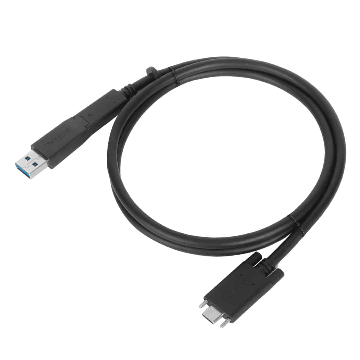 Targus ACC1135GLX USB-kabel USB 3.2 Gen 1 (3.1 Gen 1) 1,8 m USB C 10 Gbit/s Zwart - Afbeelding 2