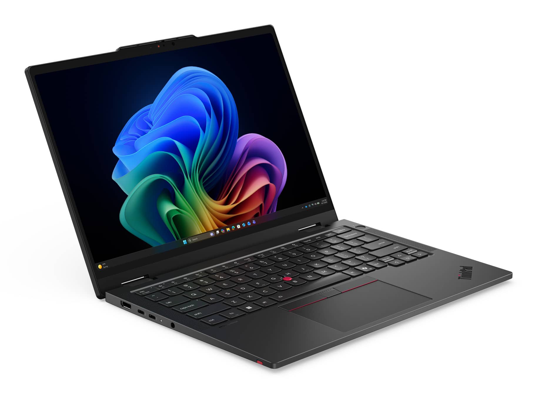 Lenovo ThinkPad T14s 2-in-1 Gen 2 Copilot+ PC Intel Core Ultra 5 325 Hybride (2-in-1) 35,6 cm (14") Touchscreen WUXGA 16 GB LPDDR5x-SDRAM 512 GB SSD Wi-Fi 7 (802.11be) Windows 11 Pro Zwart Engels Laptop - Afbeelding 4