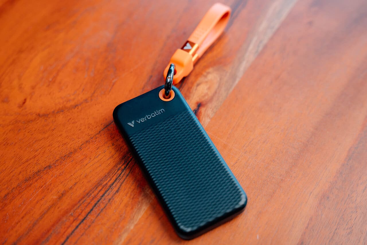 Verbatim Pocket SSD 512 GB USB Type-C 3.2 Gen 2 (3.1 Gen 2) Zwart, Oranje - Afbeelding 3