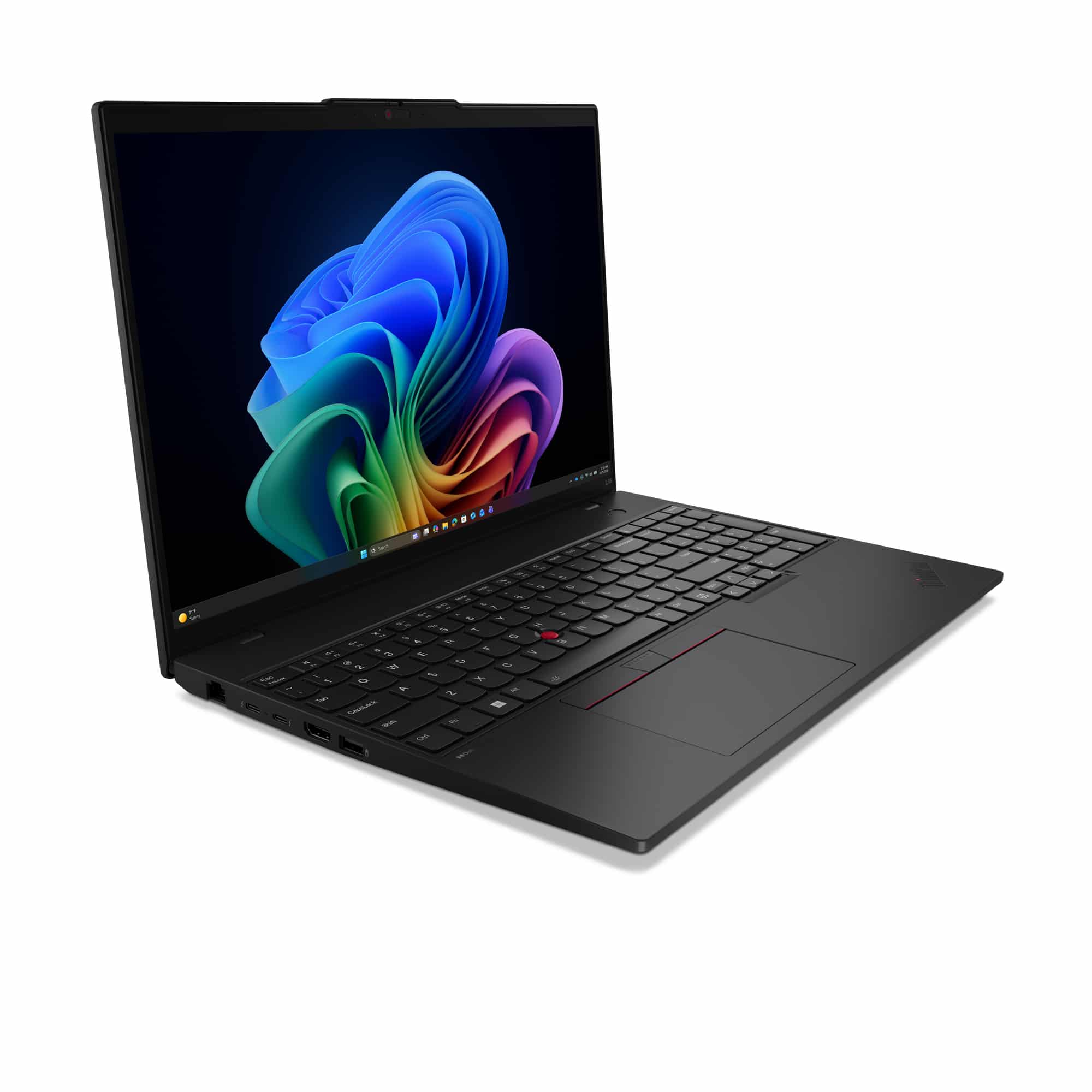 Lenovo ThinkPad L16 Gen 3 (AMD) Copilot+ PC AMD Ryzen AI 5 430 Laptop 40,6 cm (16") WUXGA 16 GB DDR5-SDRAM 512 GB SSD Wi-Fi 7 (802.11be) Windows 11 Pro Zwart Belgisch - Afbeelding 4