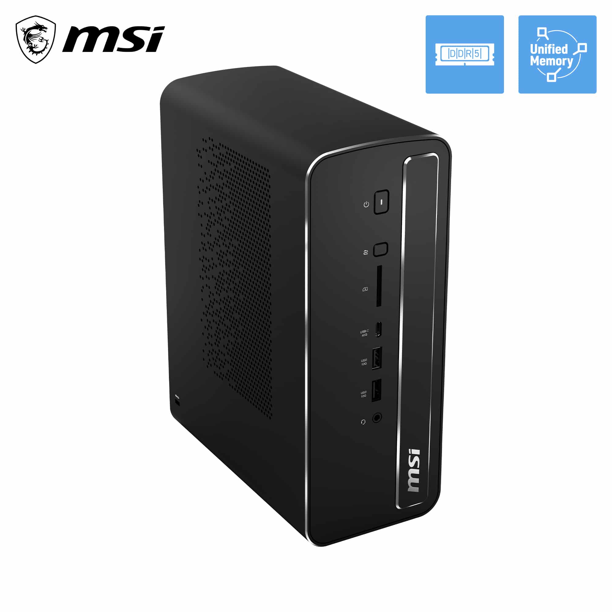 MSI Pro MAX EDGE AI+ 11M-005EU RAIM+ 395 Copilot+ PC AMD Ryzen AI Max+ 128 GB LPDDR5x-SDRAM 2 TB SSD Windows 11 Pro Workstation Zwart - Afbeelding 8