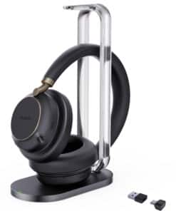 Yealink BH76 Plus met Oplaadstandaard Teams Zwart USB-C/A Headset