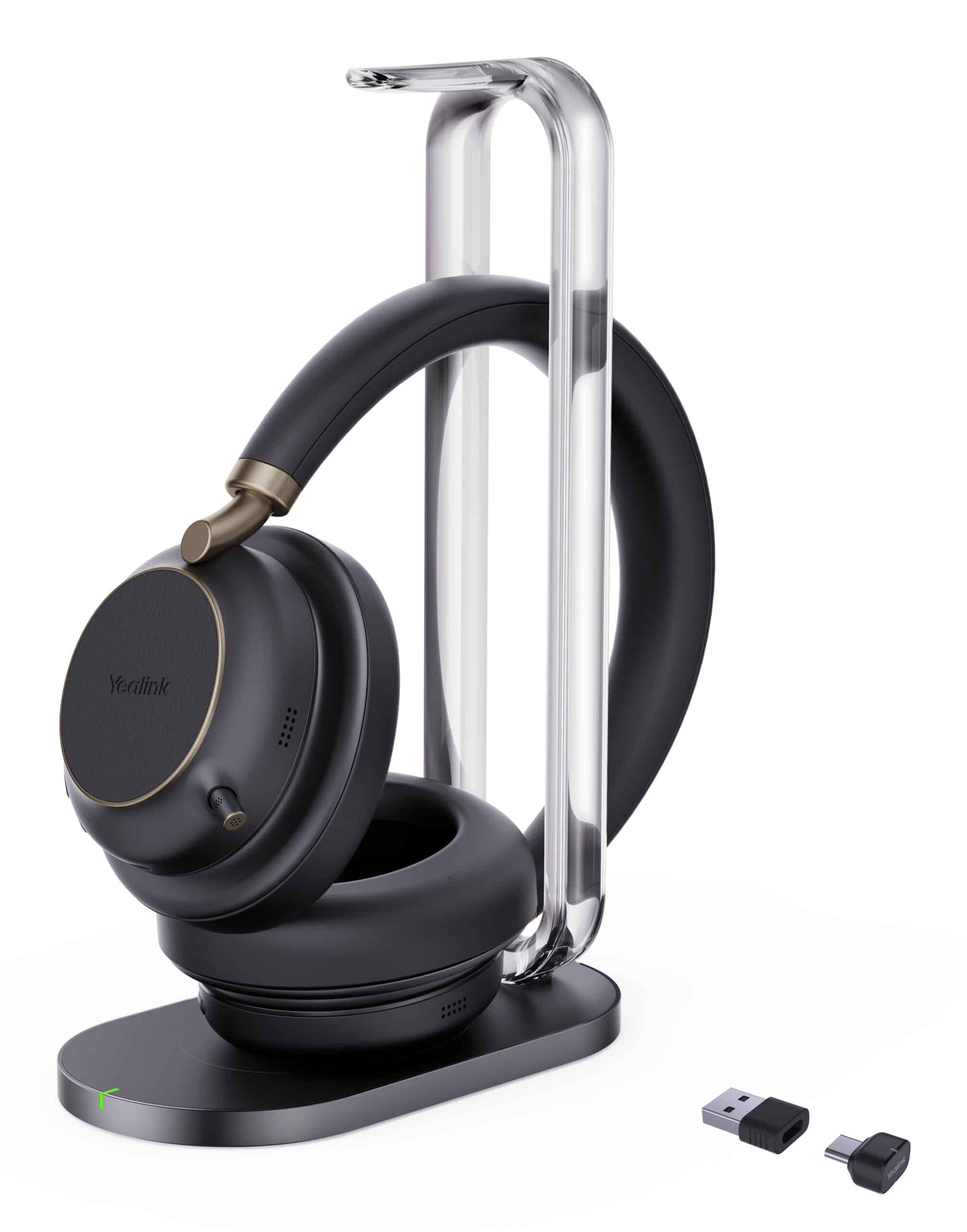 Yealink BH76 Plus met Oplaadstandaard Teams Zwart USB-C/A Headset