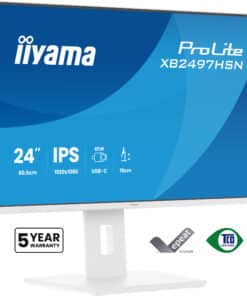 iiyama ProLite XB2497HSN-W1 computer monitor 60,5 cm (23.8") 1920 x 1080 Pixels Full HD LED Wit - Afbeelding 3