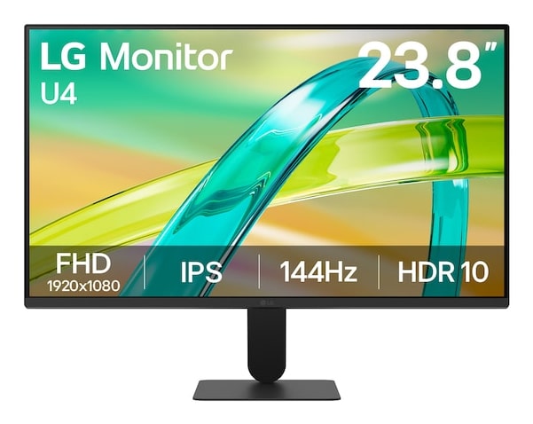 LG 24U411B-B computer monitor 60,5 cm (23.8") 1920 x 1080 Pixels Full HD LCD Zwart