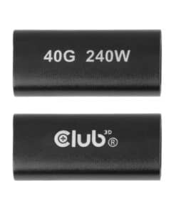CLUB3D USB-C-vrouwelijke adapter 40G 240 W 8K 60 Hz - Afbeelding 5