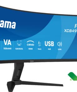 iiyama ProLite XCB4994DQSU-B1 computer monitor 124,5 cm (49") 5120 x 1440 Pixels Dual QHD LCD Zwart - Afbeelding 3