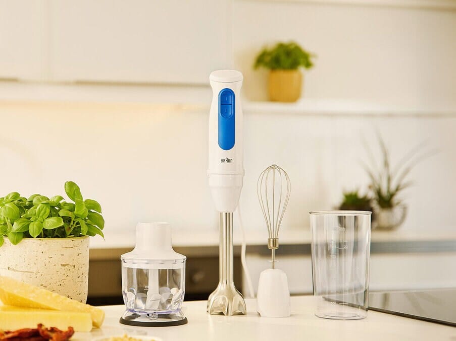 Braun MultiQuick 3 MQ30202M Staafmixer 900 W Wit Blender - Afbeelding 7