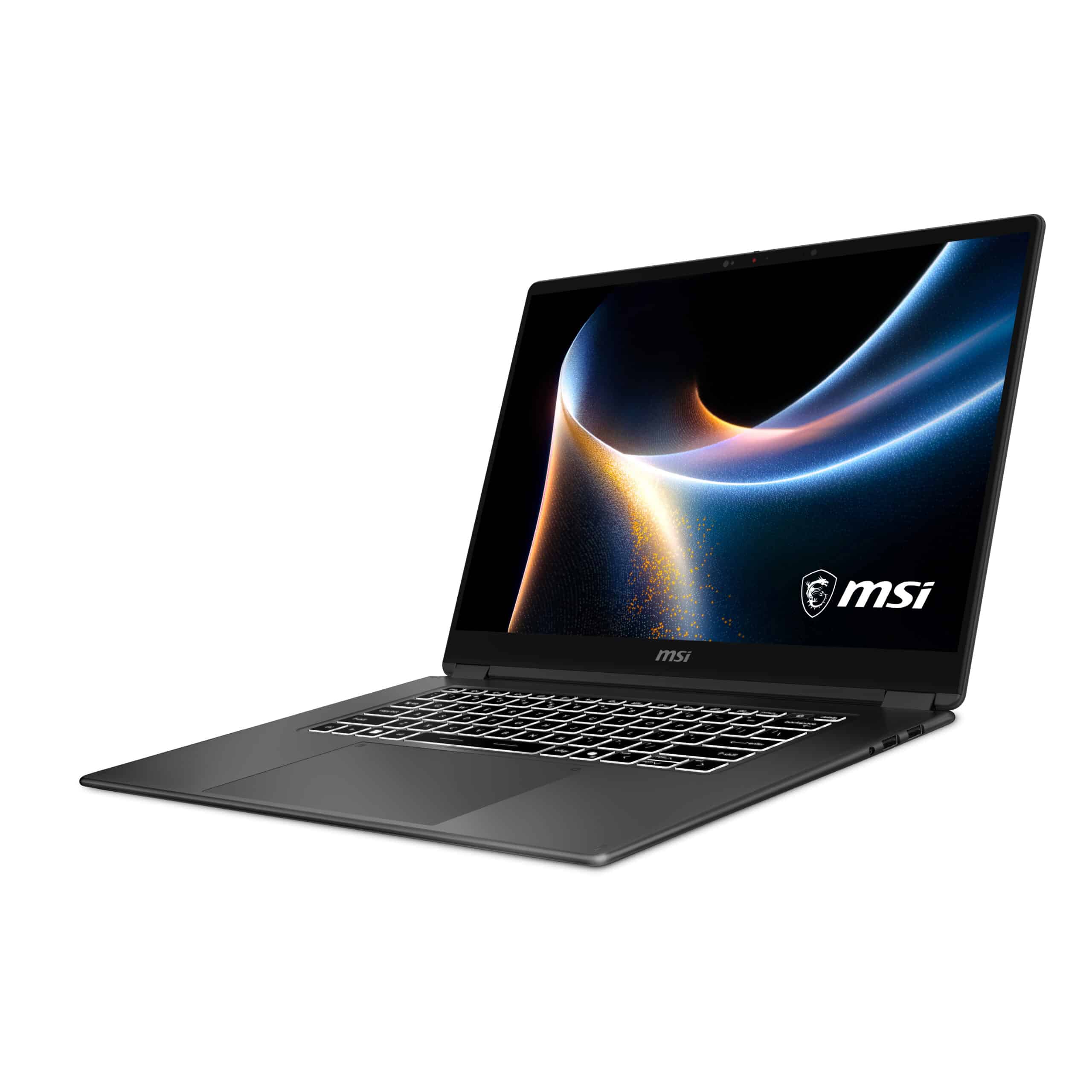 MSI Prestige 16 AI+ C3MG-258BE Copilot+ PC Intel Core Ultra X9 388H Laptop 40,6 cm (16") 2.8K 32 GB LPDDR5x-SDRAM 1 TB SSD Wi-Fi 7 (802.11be) Windows 11 Pro Grijs QWERTY Frans - Afbeelding 2