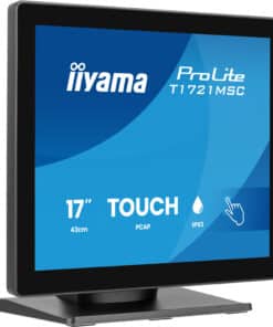 iiyama ProLite T1721MSC-B3 computer monitor 43,2 cm (17") 1280 x 1024 Pixels SXGA Touchscreen Tafelblad Zwart - Afbeelding 3