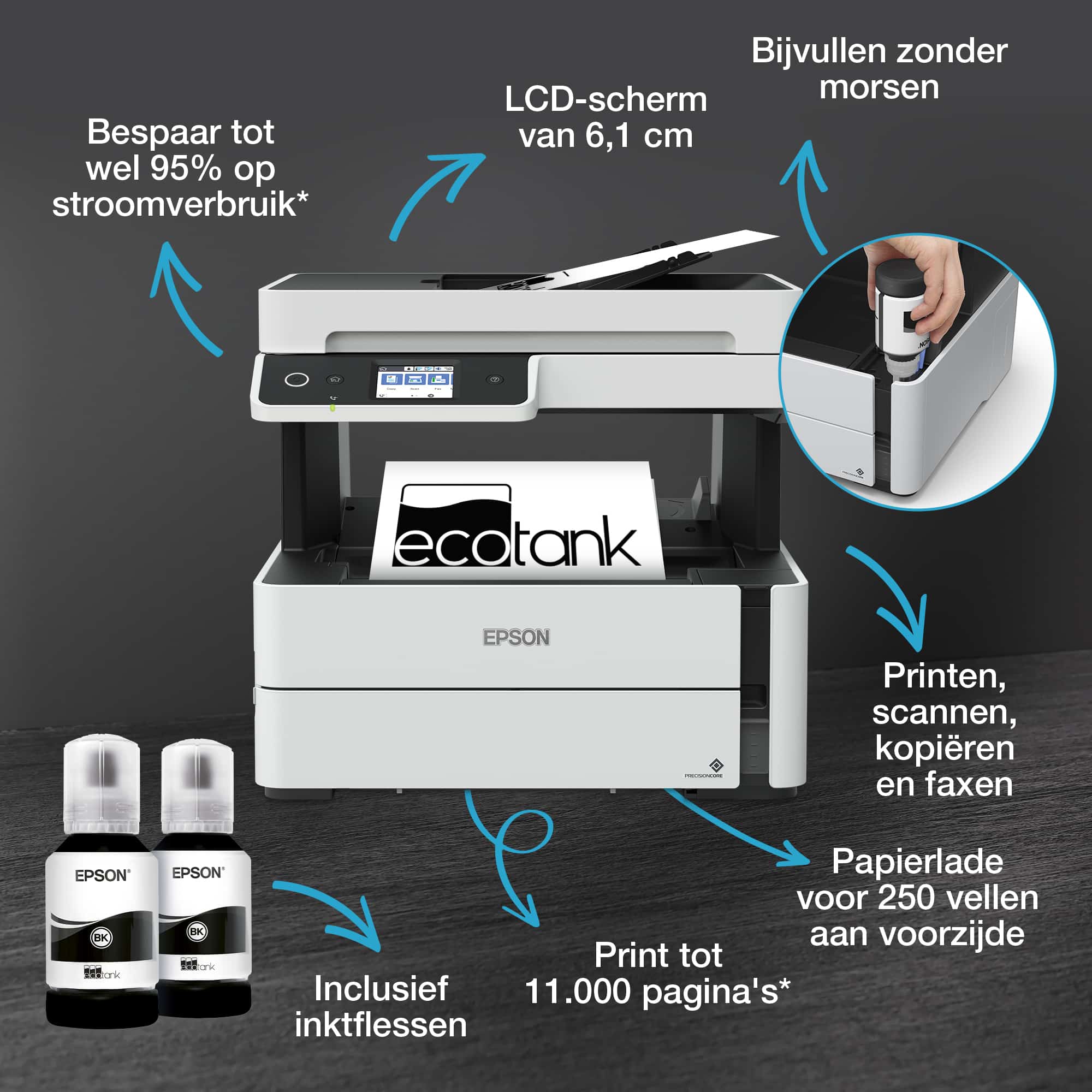 Epson EcoTank ET-M3180B - Afbeelding 3