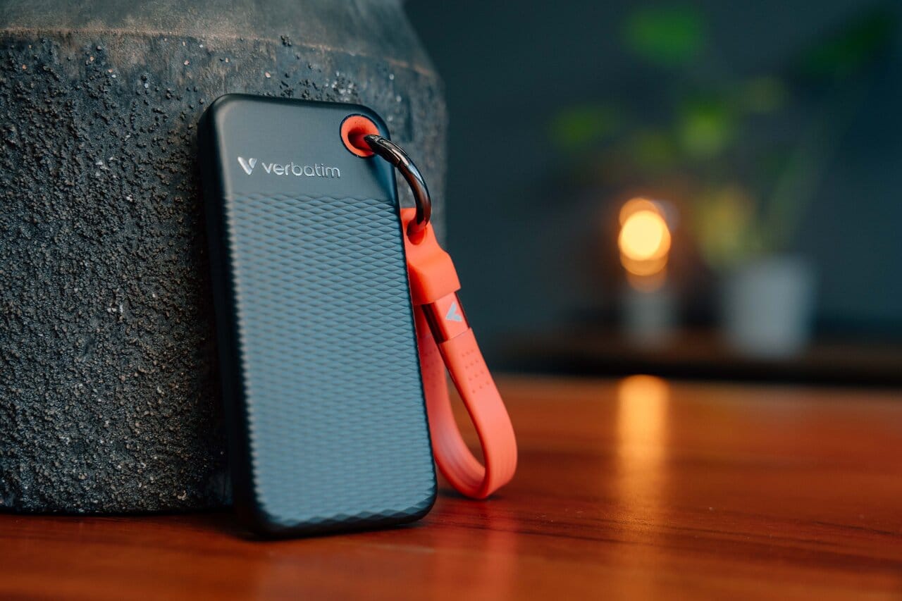 Verbatim Pocket SSD 256 GB USB Type-C 3.2 Gen 2 (3.1 Gen 2) Zwart, Rood - Afbeelding 4