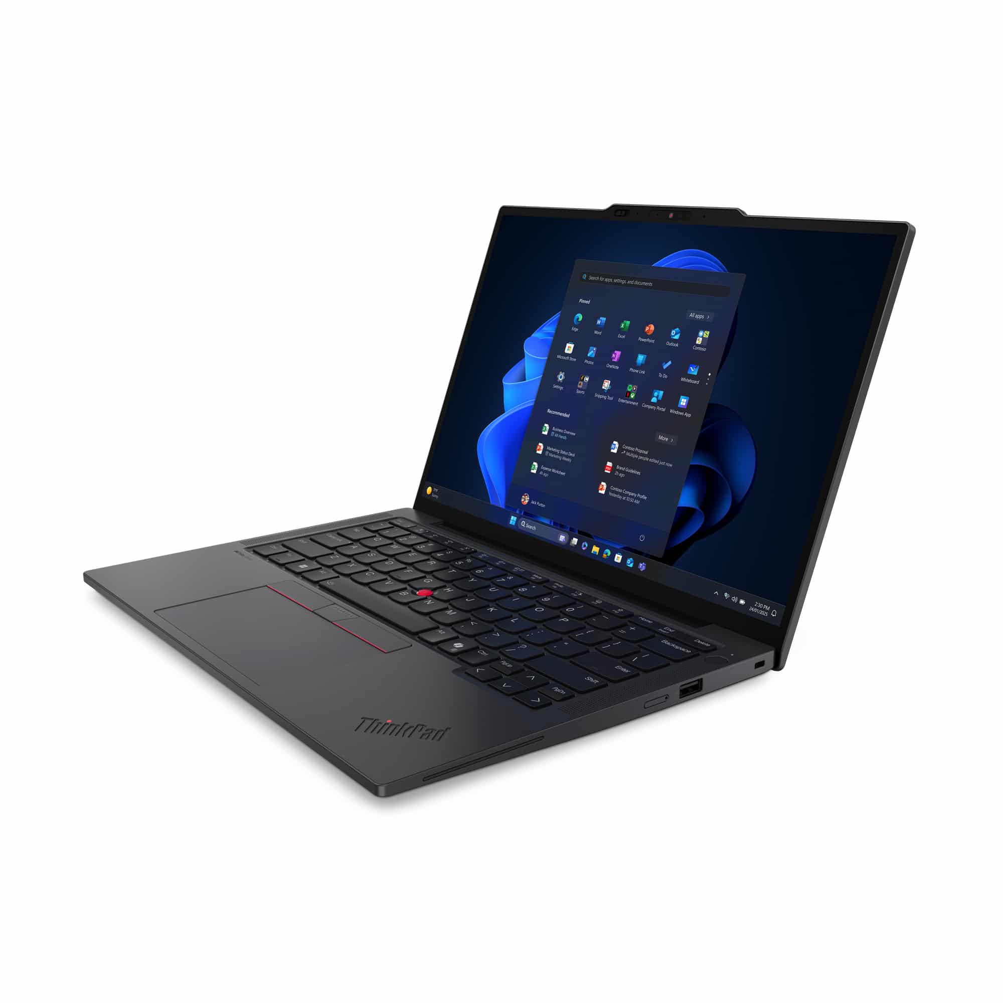 Lenovo ThinkPad X13 Gen 6 (Intel) Intel Core Ultra 5 225U Laptop 33,8 cm (13.3") WUXGA 16 GB LPDDR5x-SDRAM 512 GB SSD Wi-Fi 6E (802.11ax) Windows 11 Pro Zwart Engels - Afbeelding 4