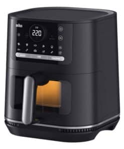 Braun HF 5075 Enkel Vrijstaand 2000 W Heteluchtfriteuse Zwart, Grijs