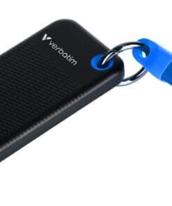 Verbatim Pocket SSD 256 GB USB Type-C 3.2 Gen 2 (3.1 Gen 2) Zwart, Blauw - Afbeelding 2