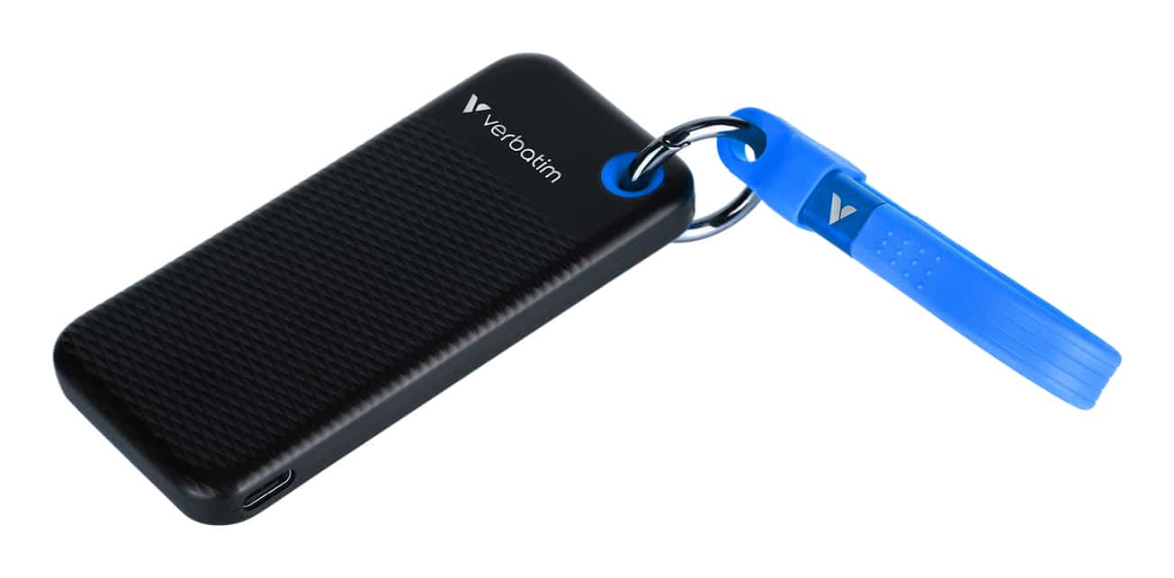 Verbatim Pocket SSD 256 GB USB Type-C 3.2 Gen 2 (3.1 Gen 2) Zwart, Blauw - Afbeelding 2