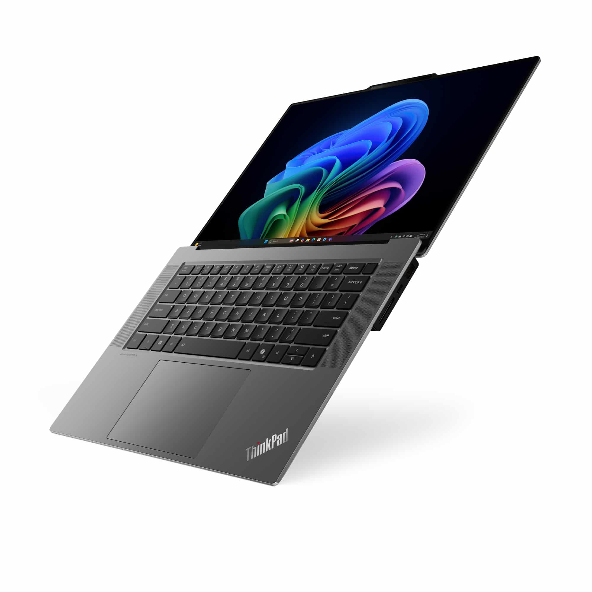Lenovo ThinkPad X9-15p Gen 1 Aura Edition Copilot+ PC Intel Core Ultra X7 358H Laptop 38,9 cm (15.3") Touchscreen 2.8K 32 GB LPDDR5x-SDRAM 1 TB SSD Wi-Fi 7 (802.11be) Windows 11 Pro Grijs Engels - Afbeelding 6