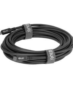 CLUB3D USB-C-kabel 8K 60 Hz 100 W 20 Gbps USB4 9 m/29,53 ft - Afbeelding 5