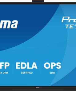 iiyama TE7513A-B3AG beeldkrant Interactief flatscreen 190,5 cm (75") LCD Wifi 500 cd/m² 4K Ultra HD Zwart Touchscreen Type processor Android 24/7 Monitor - Afbeelding 2