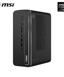 MSI Pro MAX EDGE AI+ 11M-005EU RAIM+ 395 Copilot+ PC AMD Ryzen AI Max+ 128 GB LPDDR5x-SDRAM 2 TB SSD Windows 11 Pro Workstation Zwart