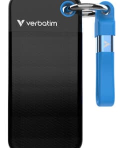Verbatim Pocket SSD 512 GB USB Type-C 3.2 Gen 2 (3.1 Gen 2) Zwart, Blauw