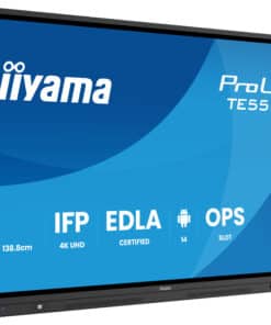 iiyama TE5513A-B3AG beeldkrant Interactief flatscreen 138,7 cm (54.6") LCD Wifi 500 cd/m² 4K Ultra HD Zwart Touchscreen Type processor Android 24/7 Monitor - Afbeelding 4