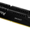 Kingston Technology FURY Beast 128GB 5600MT/s DDR5 CL36 DIMM (set van 2) Black