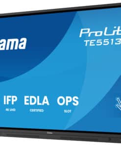 iiyama TE5513A-B3AG beeldkrant Interactief flatscreen 138,7 cm (54.6") LCD Wifi 500 cd/m² 4K Ultra HD Zwart Touchscreen Type processor Android 24/7 Monitor - Afbeelding 6