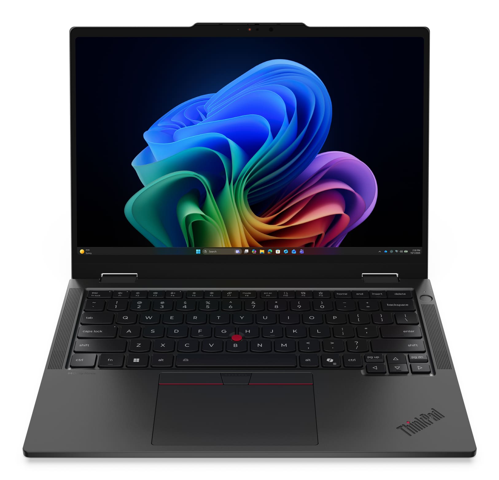 Lenovo ThinkPad T14s 2-in-1 Gen 2 Copilot+ PC Intel Core Ultra 5 325 Hybride (2-in-1) 35,6 cm (14") Touchscreen WUXGA 16 GB LPDDR5x-SDRAM 512 GB SSD Wi-Fi 7 (802.11be) Windows 11 Pro Zwart Engels Laptop