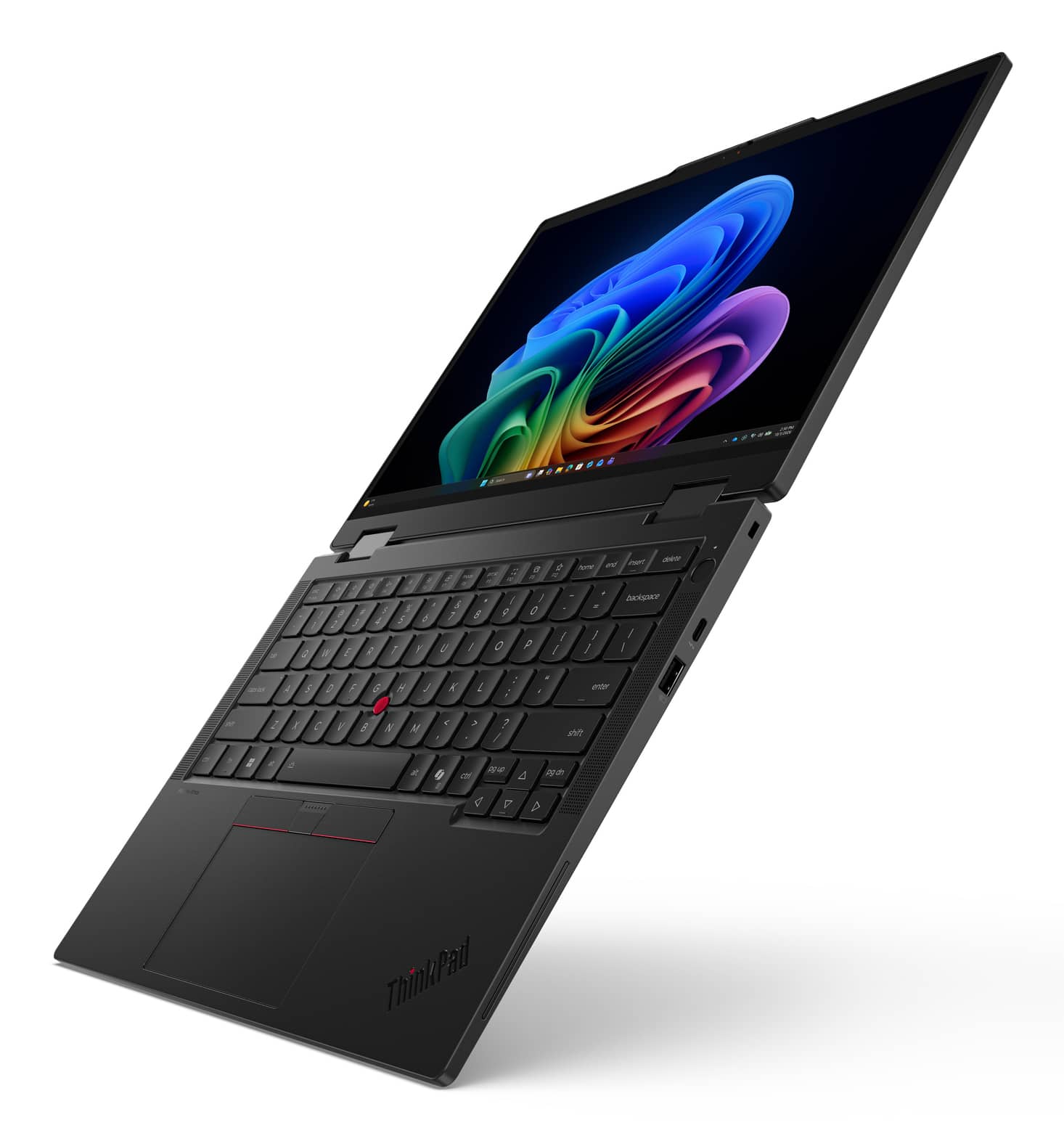 Lenovo ThinkPad T14s 2-in-1 Gen 2 Copilot+ PC Intel Core Ultra 5 325 Hybride (2-in-1) 35,6 cm (14") Touchscreen WUXGA 16 GB LPDDR5x-SDRAM 512 GB SSD Wi-Fi 7 (802.11be) Windows 11 Pro Zwart Engels Laptop - Afbeelding 6
