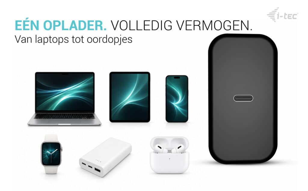 i-tec 100W USB-C GaN Charger - Afbeelding 4