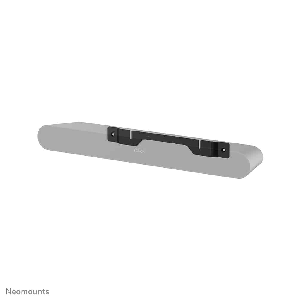 Neomounts WL30-724BL1 Muurbeugel voor Sonos Ray - eenvoudige installatie - zwart