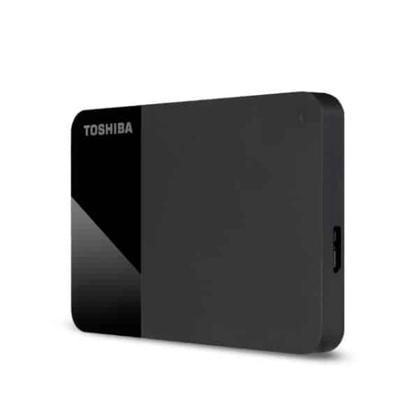 Toshiba HDTP310EK3AA Canvio Ready Portable External HDD, NTFS, 1TB USB3.2 Gen1, 5Gbit/s, Black - Afbeelding 5