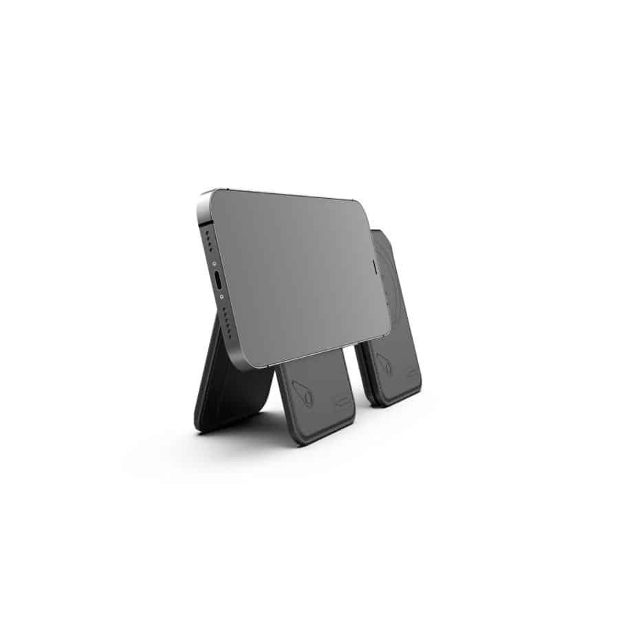 XENON SMART X6608 Smart MagSafe Trackable Wallet, 130 mAh Li-ion, Black - Afbeelding 4
