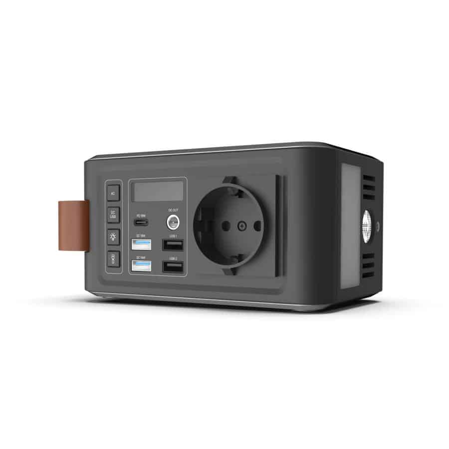 XENON SMART X6801 Portable Power Station, 88W, 24.000 mAh, Black - Afbeelding 3